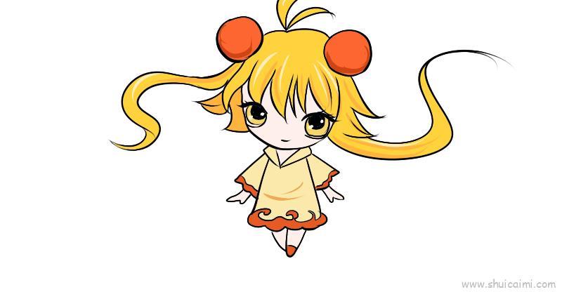 7个叶罗丽仙子亮彩儿童画怎么画 7个叶罗丽仙子亮彩简笔画简单