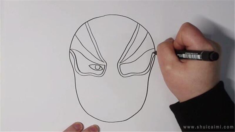 脸谱简笔画怎么画 脸谱简笔画画法