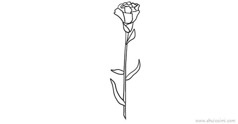 母亲节康乃馨教程儿童画怎么画 母亲节康乃馨教程简笔画画法