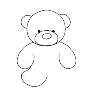 熊简笔画 熊简笔画简单