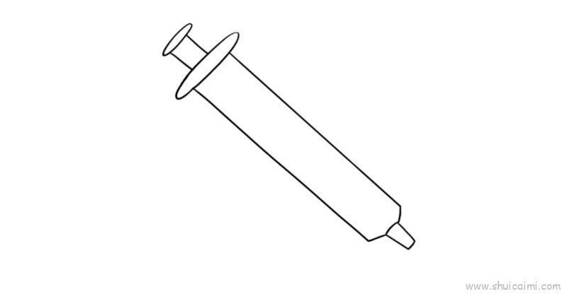 针管儿童画怎么画 针管简笔画好看