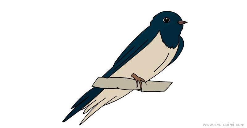 燕子儿童画怎么画 燕子简笔画好看