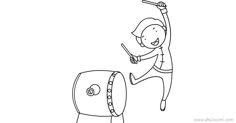 我们儿童画怎么画 我们简笔画画法