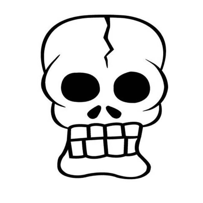 头简笔画 老虎头简笔画