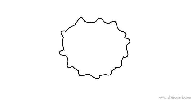 病毒儿童画怎么画 病毒简笔画简单