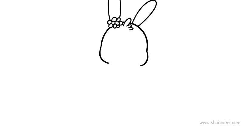 复活节超萌彩蛋兔子儿童画怎么画 复活节超萌彩蛋兔子简笔画步骤