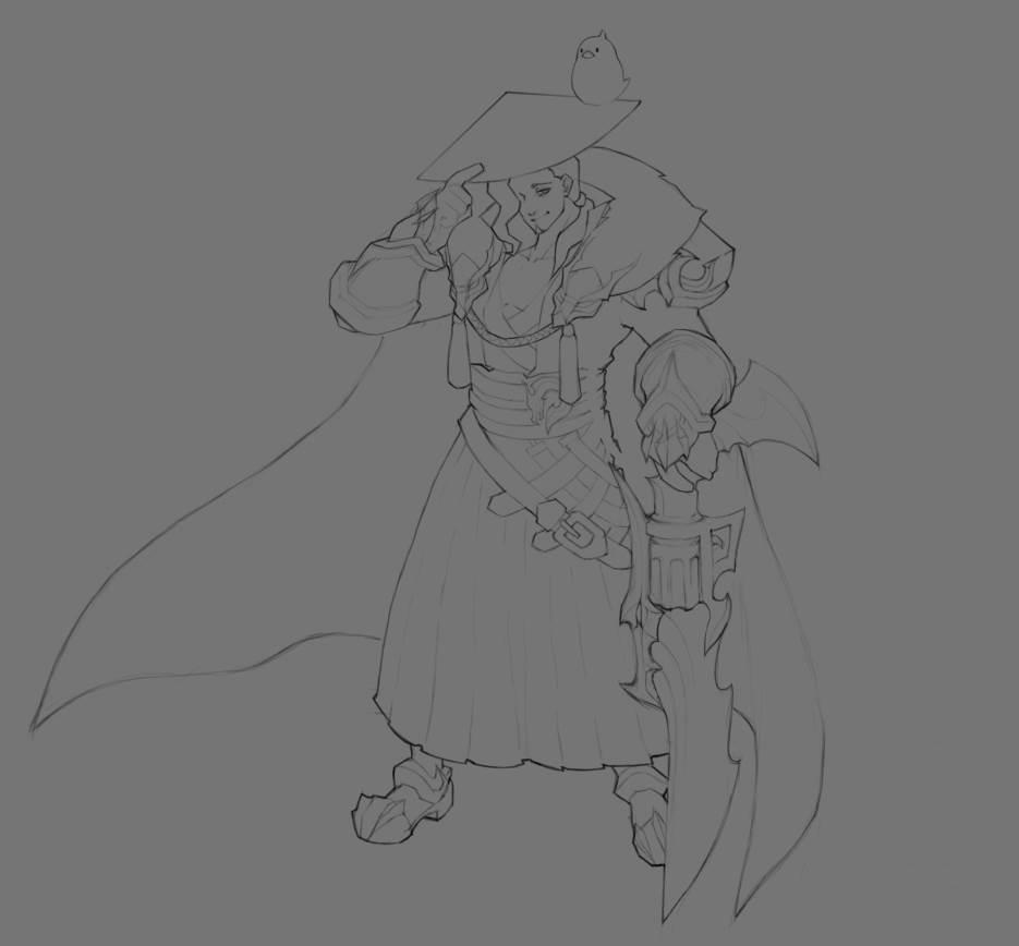 刘备简笔画 刘备简笔画彩色