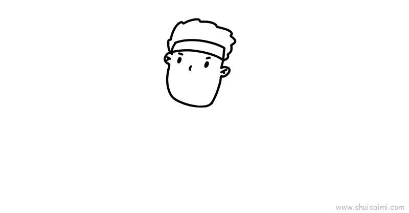 加油武汉儿童画怎么画 加油武汉简笔画简单