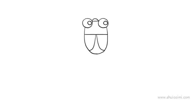 知了儿童画怎么画 知了简笔画简单又好看