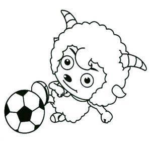 足球简笔画 足球简笔画图片