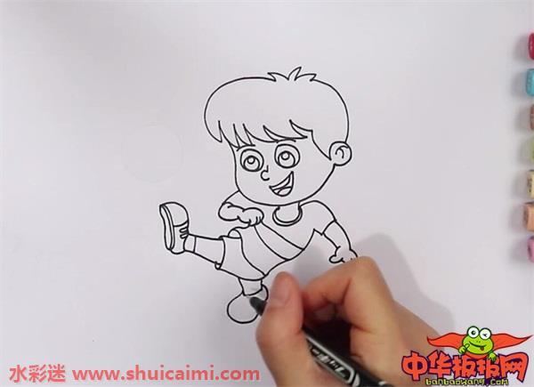 体育运动怎么画 体育运动简笔画简单易画彩色