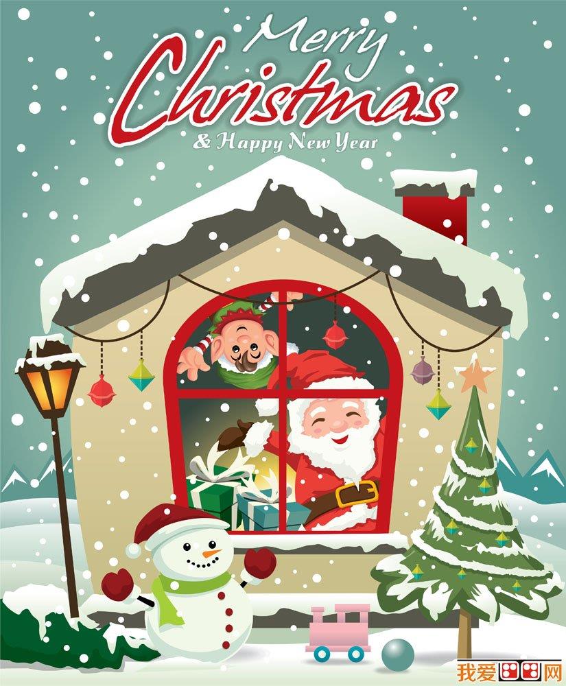 圣诞节主题可爱图片简笔画怎么画 圣诞节主题可爱图片简笔画简单