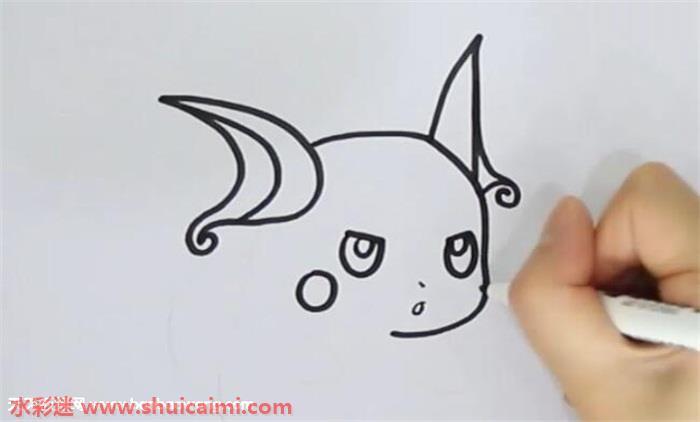 雷丘王怎么画 雷丘王简笔画简单好看