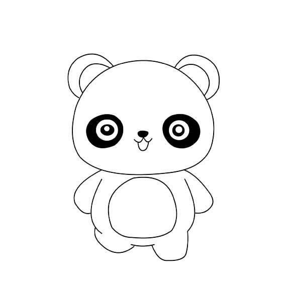 小熊猫简笔画 小熊猫简笔画可爱