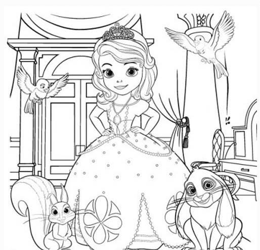 简笔画小公主 简笔画小公主怎么画