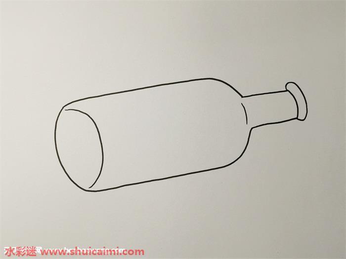 漂流瓶怎么画 漂流瓶简笔画简单好看带颜色