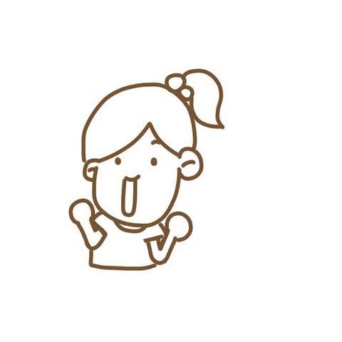 加油简笔画 加油简笔画小人