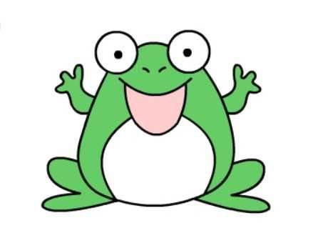 青蛙的简笔画图片大全 简笔画画青蛙图片