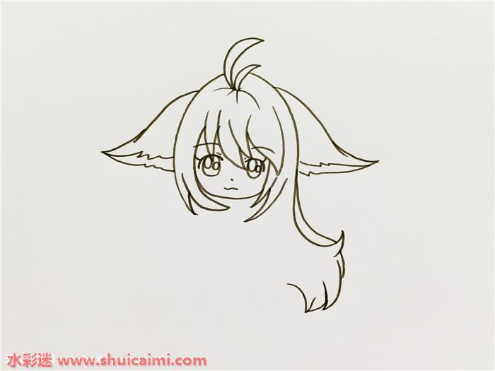 涂山雅雅怎么画 涂山雅雅简笔画图片大全