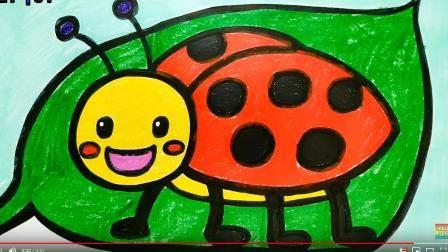 甲虫简笔画 金步甲虫简笔画