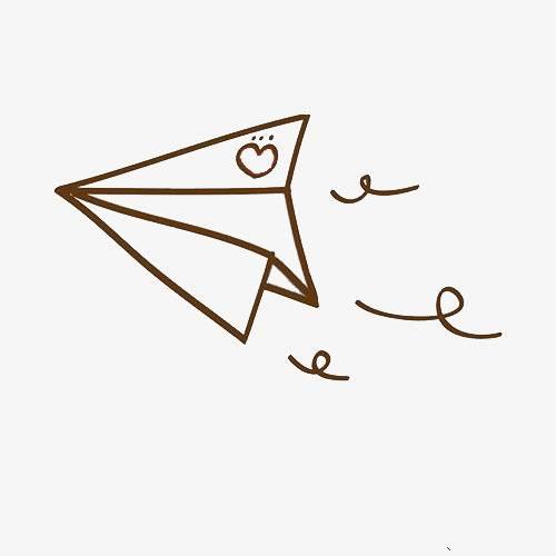 飞机图标可爱简笔画 飞机图标可爱简笔画大全