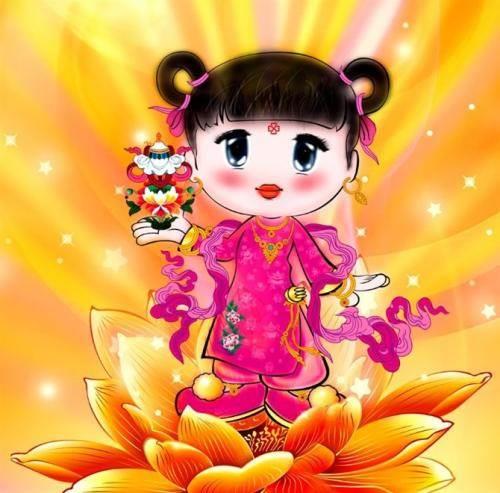 观音菩萨q版图片 q版观音菩萨怎么画