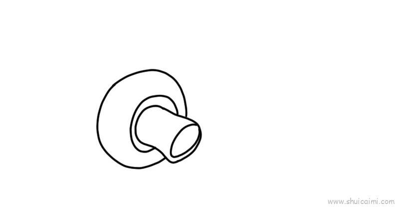 蘑菇植物儿童画怎么画 蘑菇植物简笔画简单