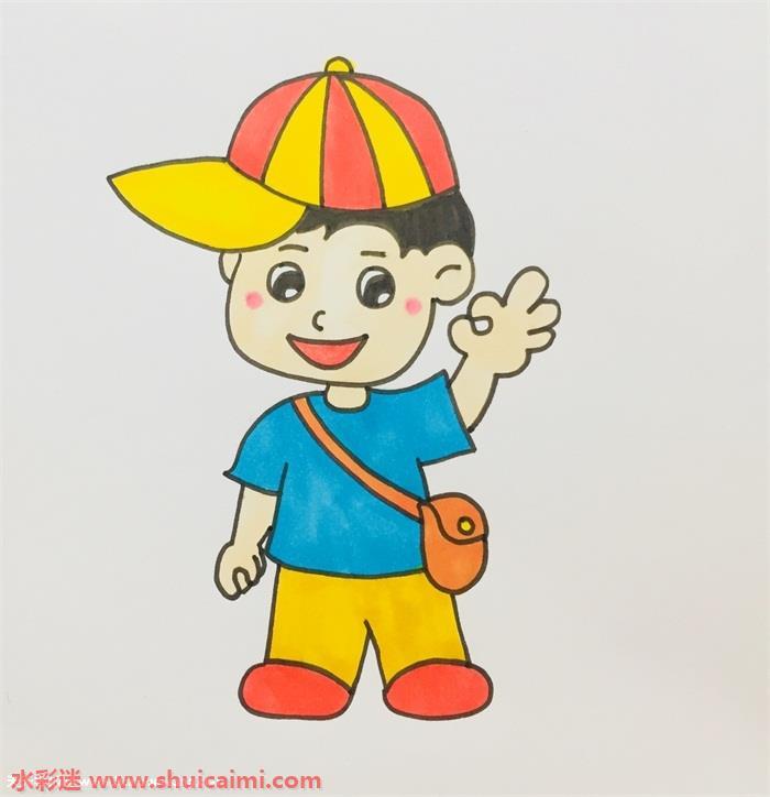 哥哥怎么画 哥哥简笔画图片大全彩色