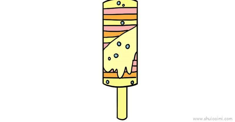 雪糕儿童画怎么画 雪糕简笔画简单