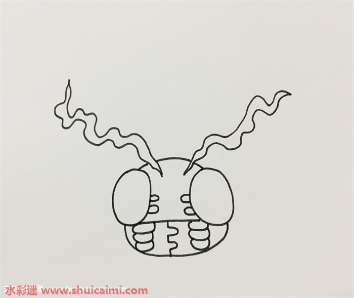 甲虫兽怎么画 甲虫兽简笔画彩色