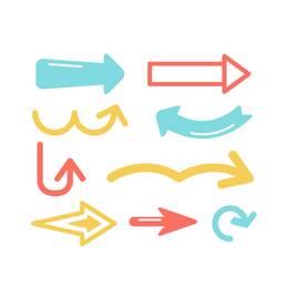 箭头简笔画 箭头简笔画图片