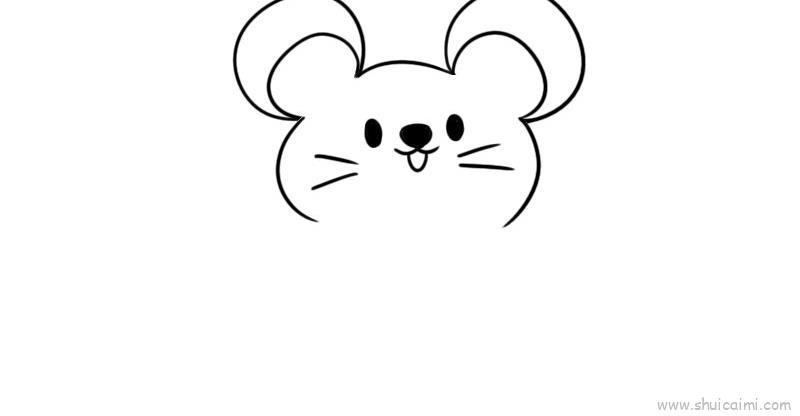 福鼠儿童画怎么画 福鼠简笔画画法