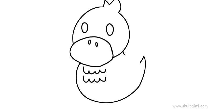 玩具鸭子儿童画怎么画 玩具鸭子简笔画顺序