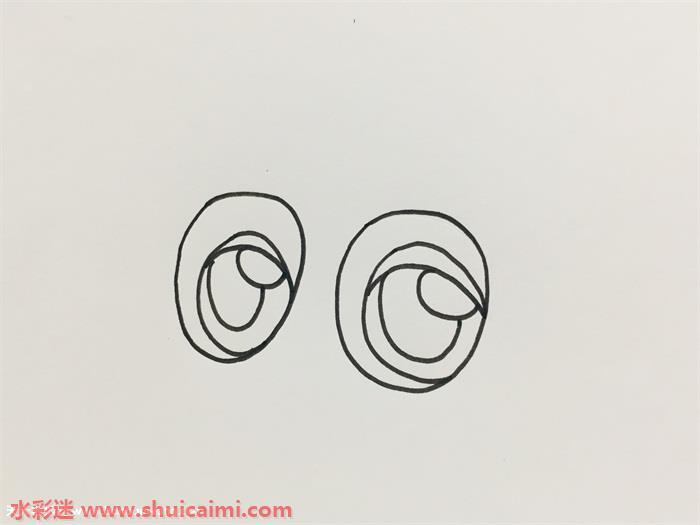 鱼眼睛怎么画 鱼眼睛简笔画简单彩色