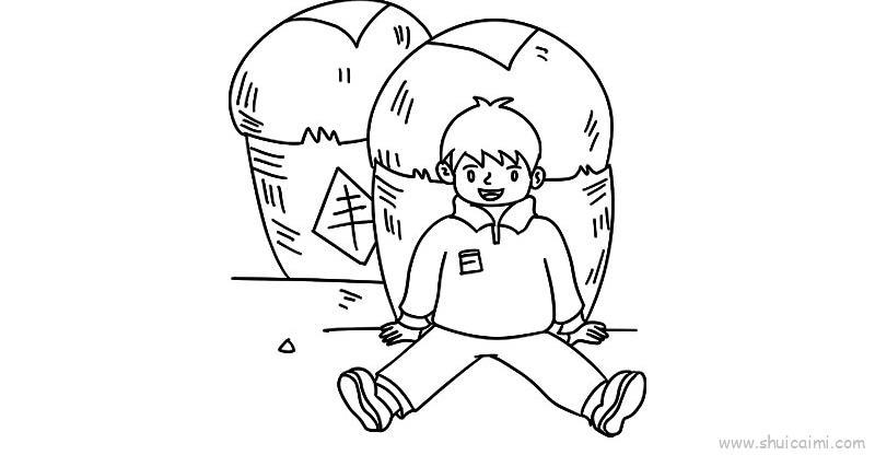 秋收儿童画怎么画 秋收简笔画简单又好看