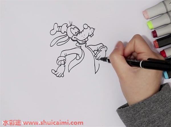 高飞怎么画 高飞简笔画步骤