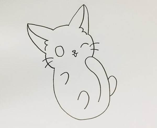 猫咪简笔画 猫咪简笔画图片