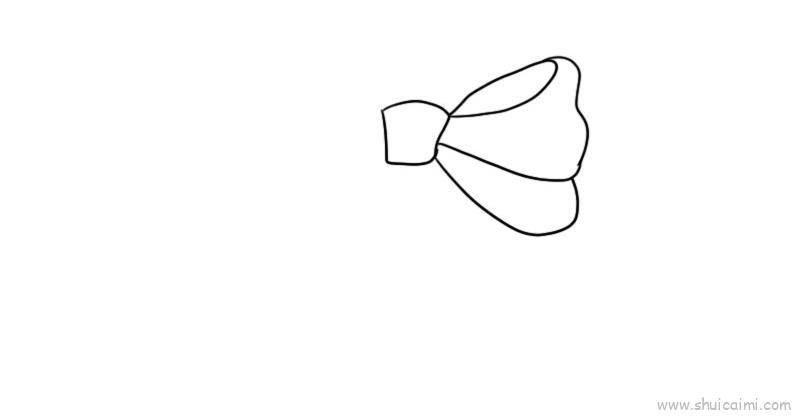蝴蝶结儿童画怎么画 蝴蝶结简笔画简单又好看
