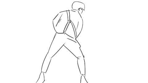 蔡徐坤简笔画 蔡徐坤简笔画q版手绘