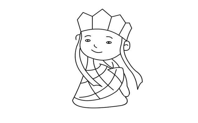 唐僧简笔画 唐僧简笔画Q版