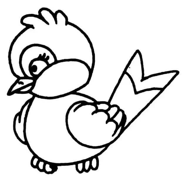 动物的简笔画图片大全 农场动物的简笔画图片大全