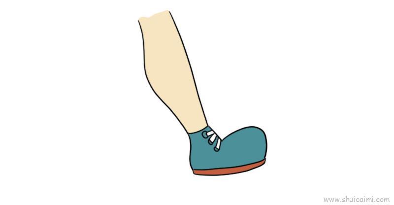 腿儿童画怎么画 腿简笔画好看