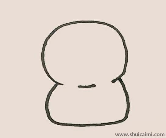 橘猫儿童简笔画