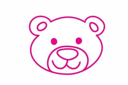 熊简笔画 熊简笔画简单