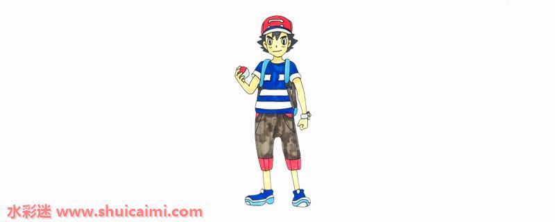 小智怎么画 小智简笔画图片