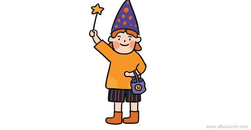 可爱装扮儿童画怎么画 可爱装扮简笔画好看