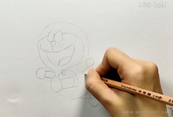 哆啦a梦简笔画怎么画 哆啦a梦简笔画简单又好看