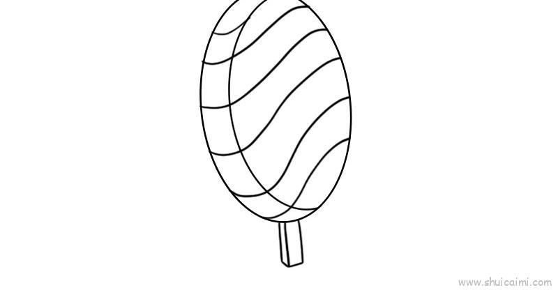 椭圆形儿童画怎么画 椭圆形简笔画好看