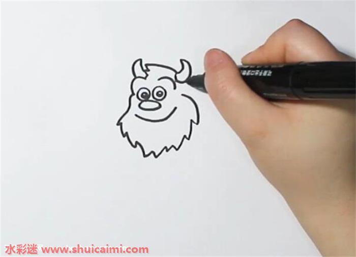 毛怪怎么画 毛怪简笔画简单又漂亮