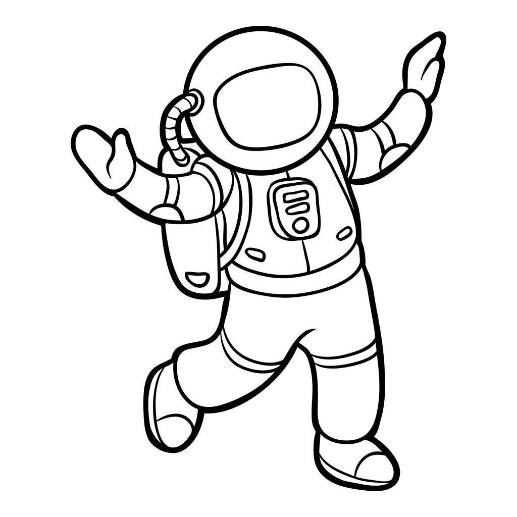 太空人简笔画 太空人简笔画简单又漂亮
